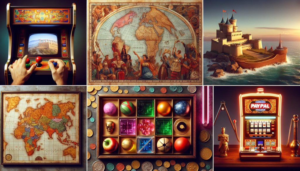 Les types de jeux disponibles pour gagner de l'argent PayPal